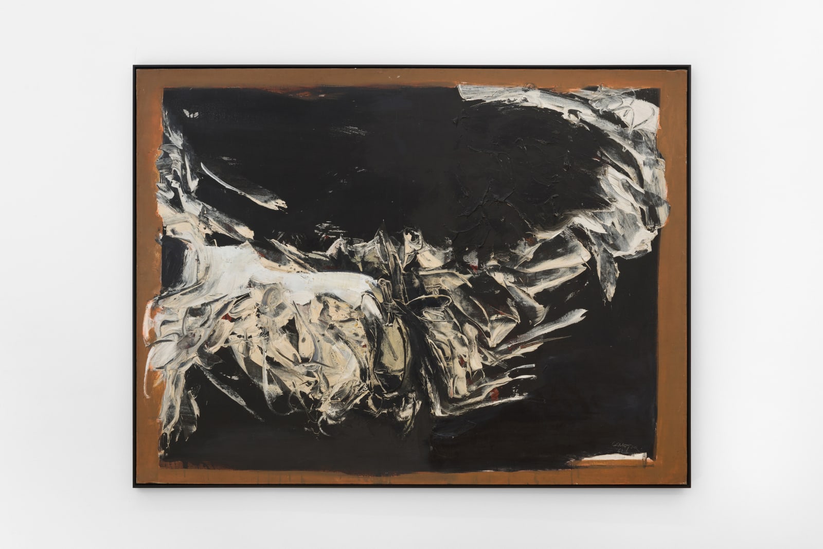 Rafael Canogar, Estandarte, 1962