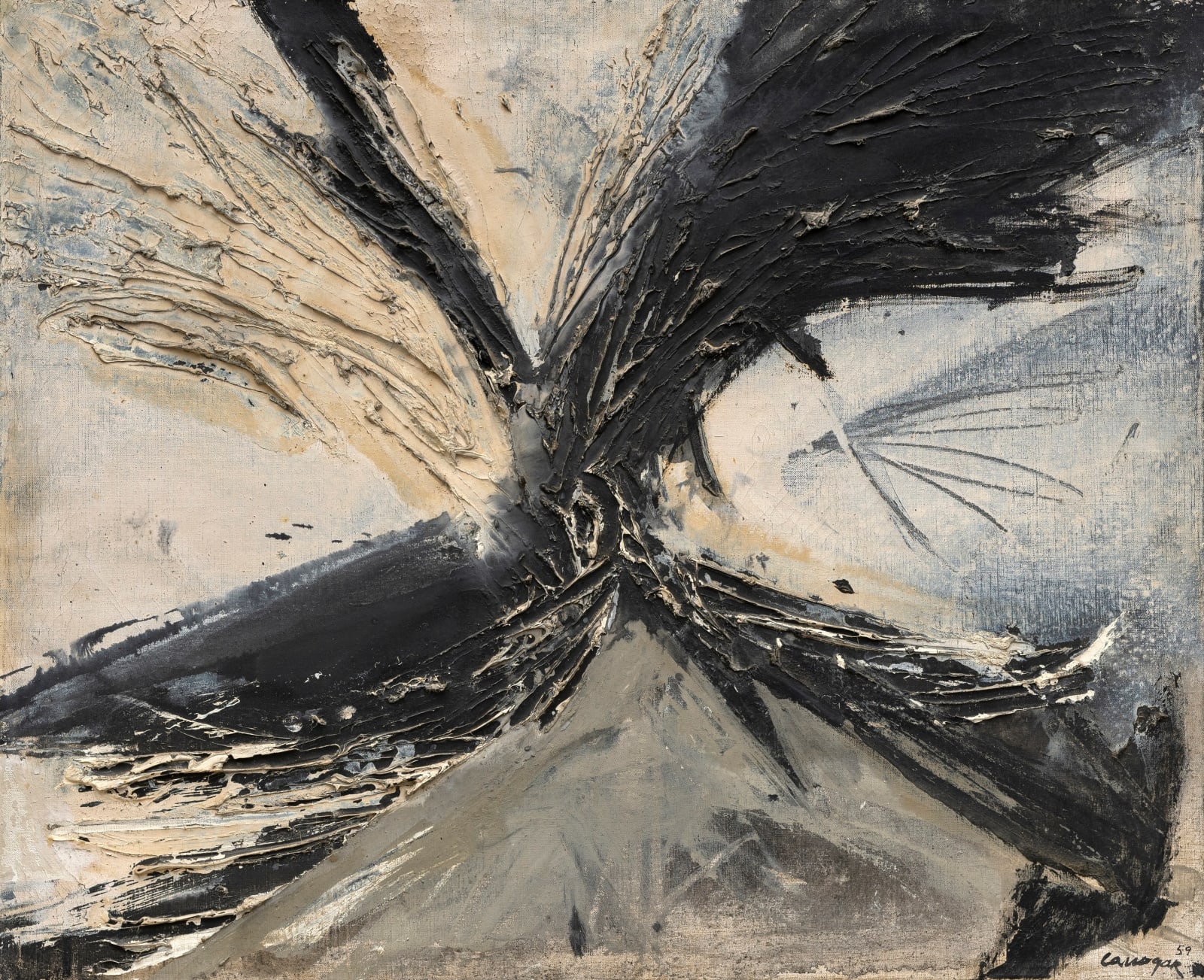 Rafael Canogar, Untitled, 1959