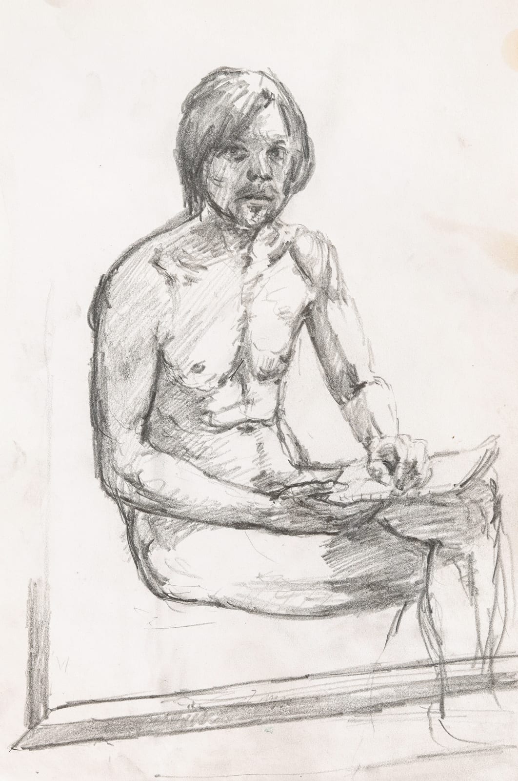 Paul Thek, Untitled (Self-Portrait), October 1970