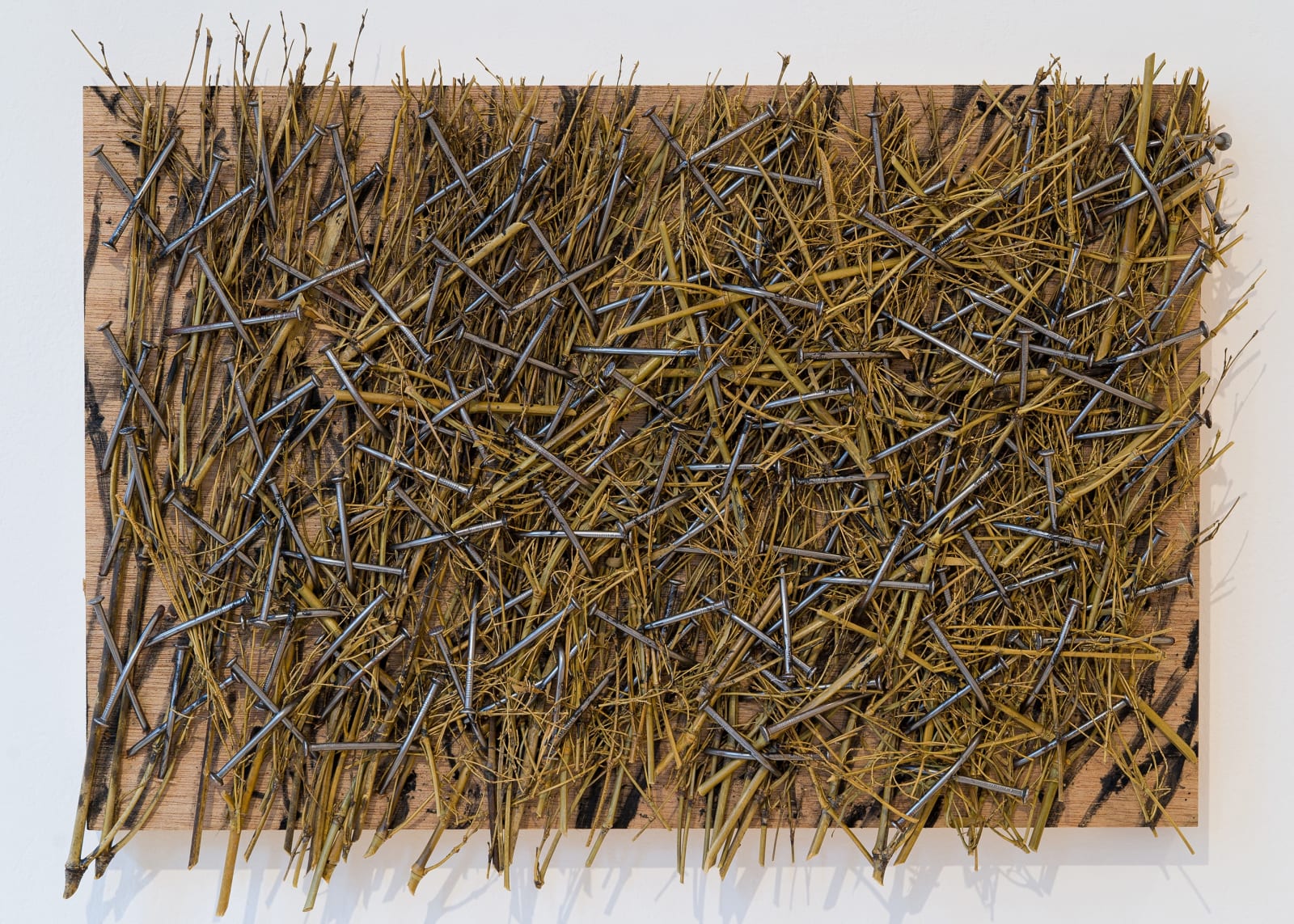 GUNTHER UECKER, Dickicht , 2007