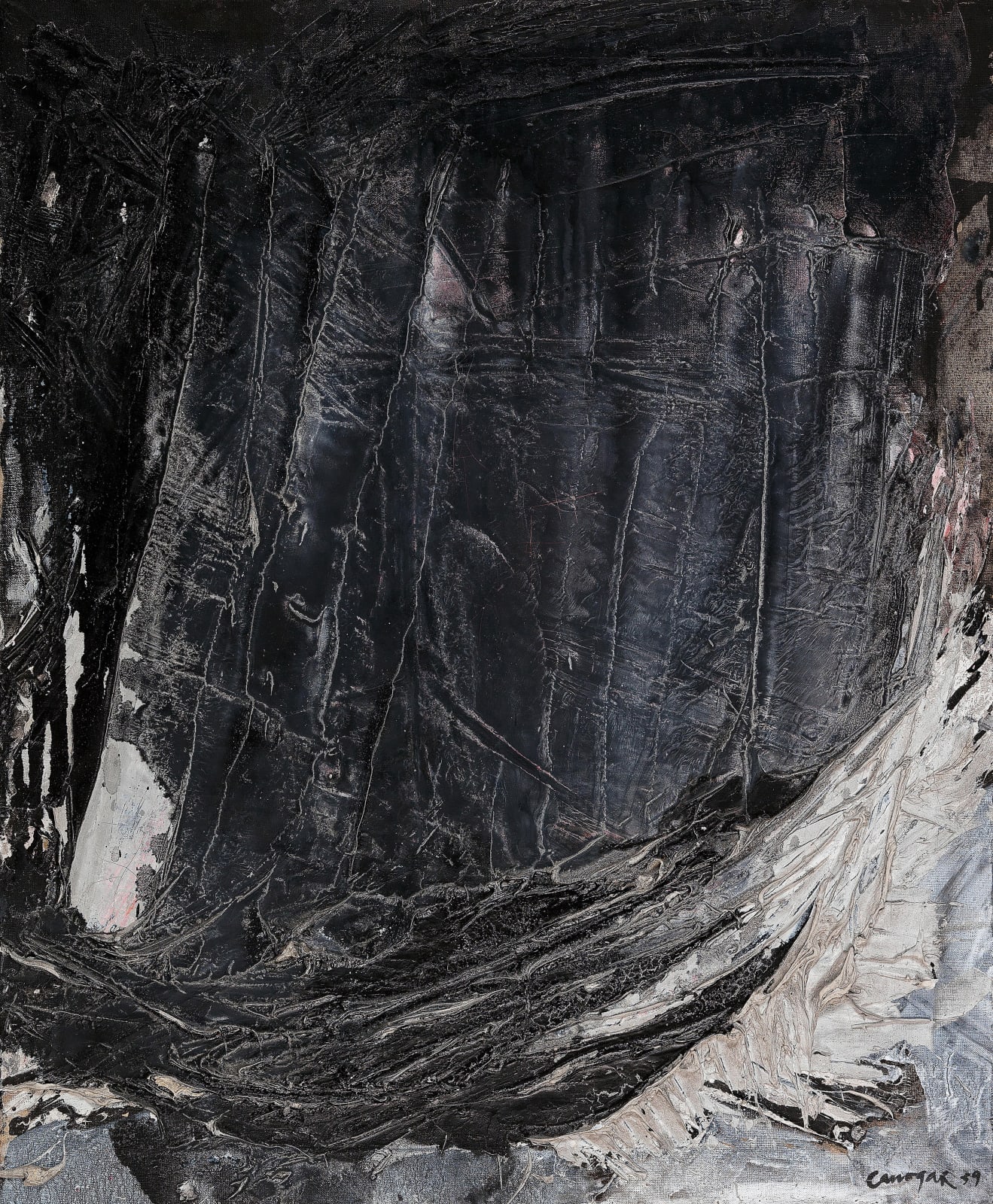 Rafael Canogar, Pintura no. 46, 1959