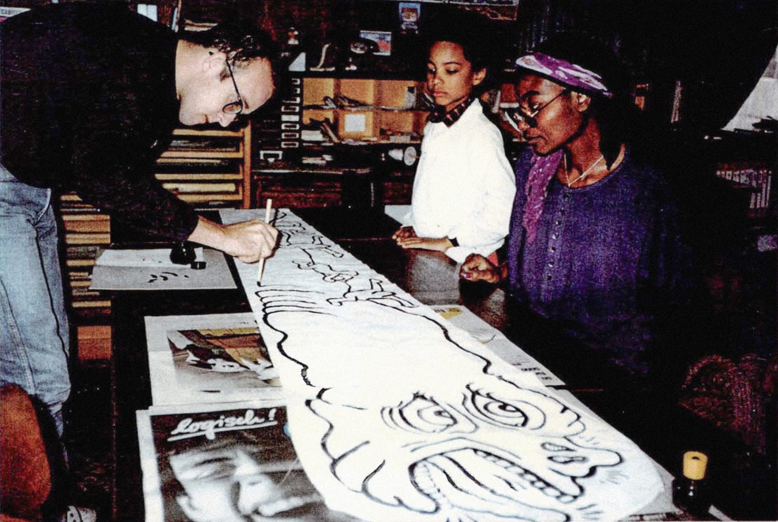 Keith Haring, For Yunia, 1987