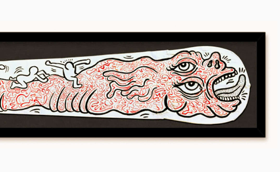 Keith Haring, For Yunia, 1987