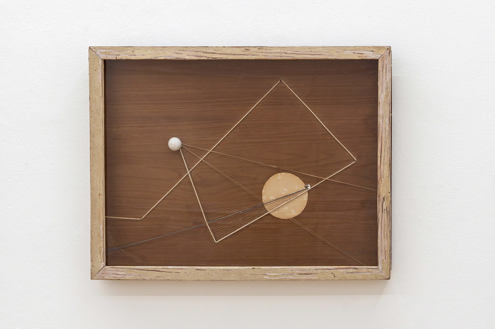 Marlow Moss, Drawing with montage No. 17, 1945 c.