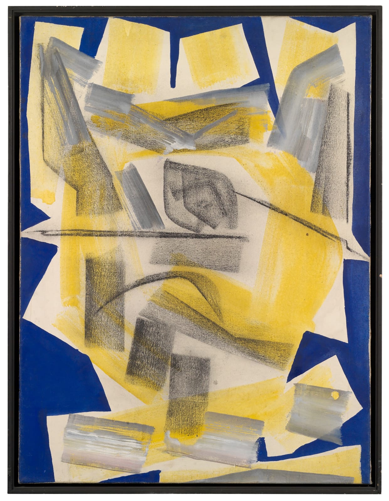 Herbert Zangs, BULS I, Charcoal-Paintings, 1957-8 c.