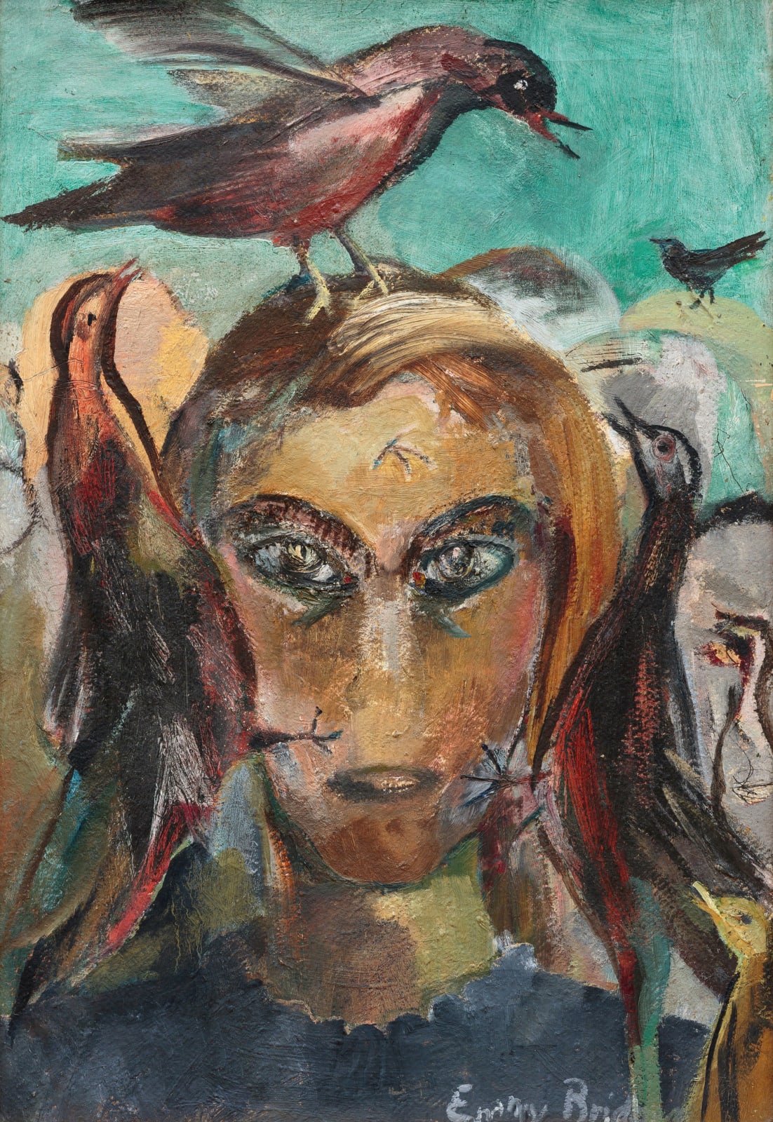 EMMY BRIDGWATER, Footprints, c.1945