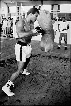 Howard L. Bingham, Ali, Zaire #BW15, 1974