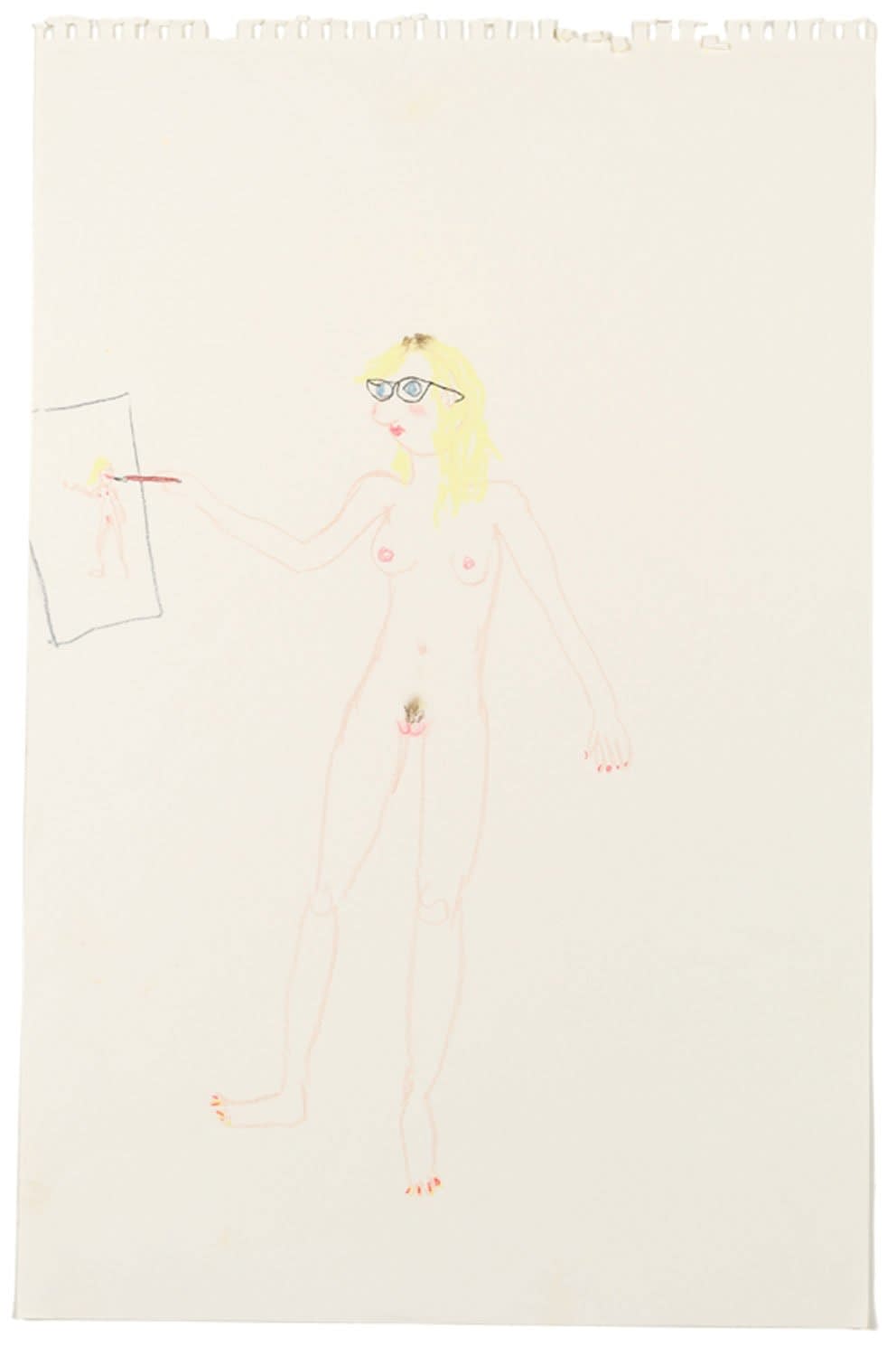 Aurel Schmidt, Self Portrait 9, 2013