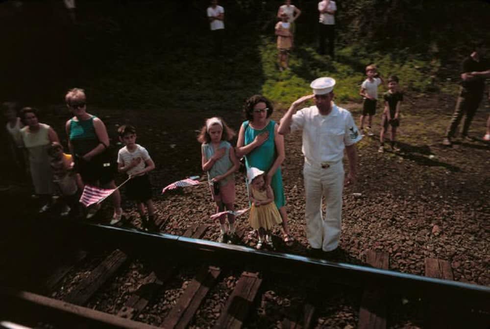 Paul Fusco, RFK Funeral Train #2379, 1968