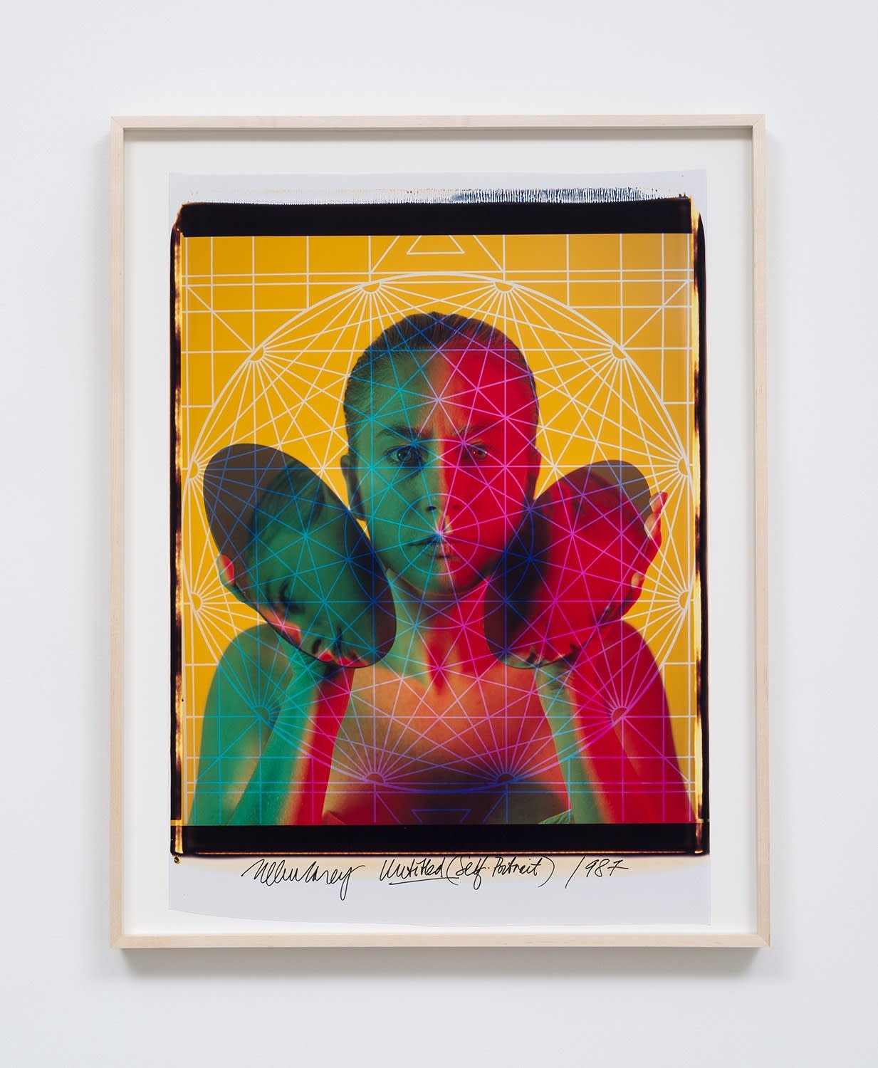 Ellen Carey, Self-Portrait, 1987