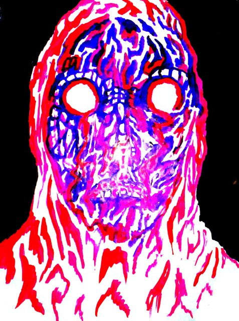 Mat Brinkman, Scab Face, 2009