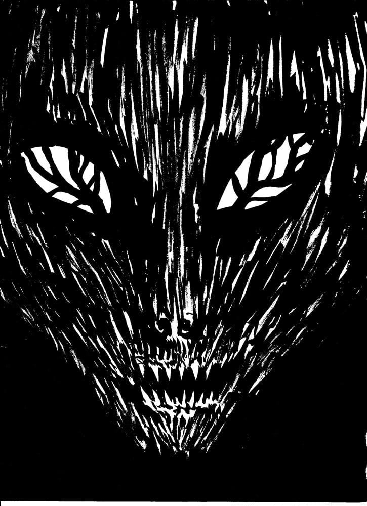 Mat Brinkman, Hairy Face Fangs 2, 2009