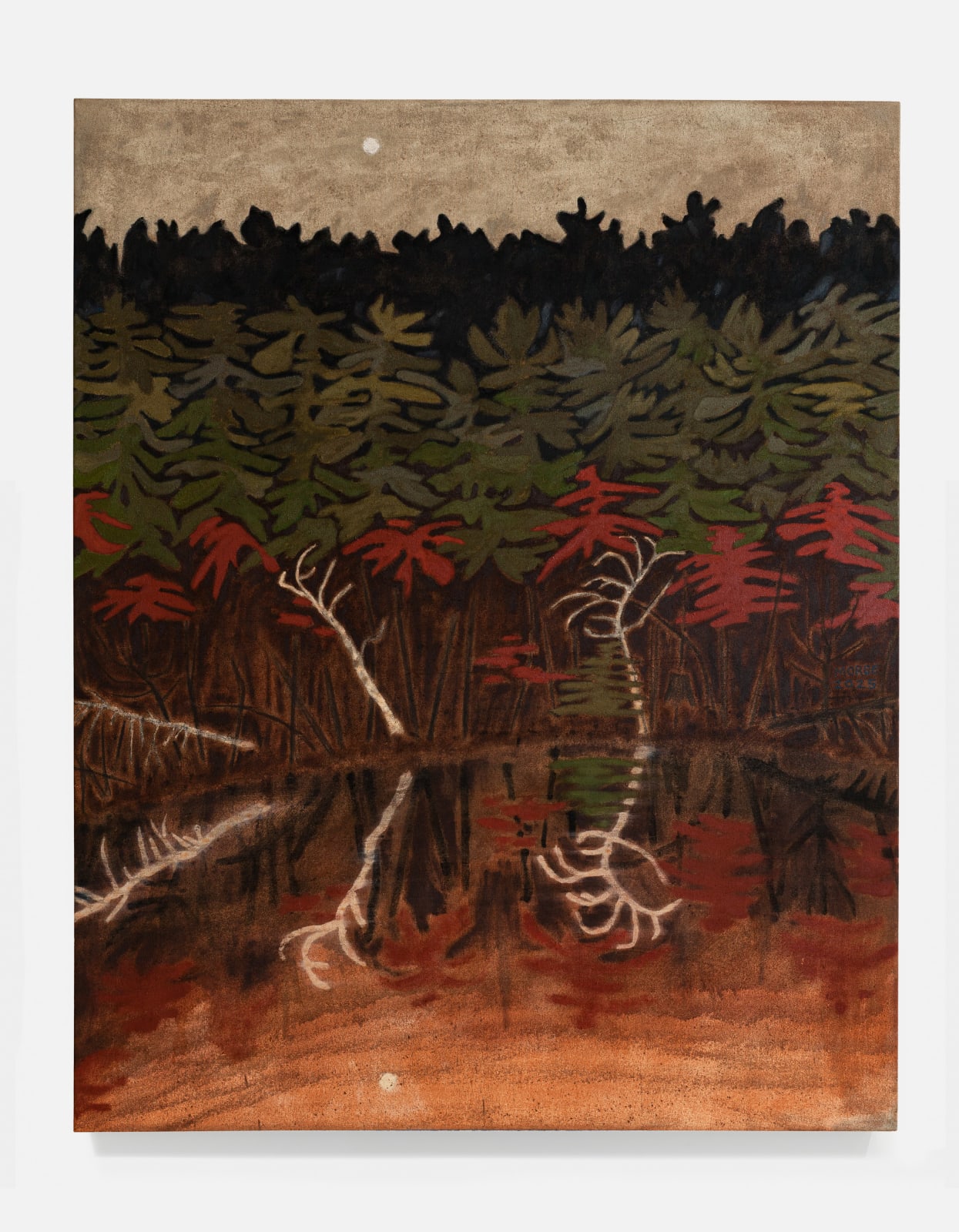 James Morse, Maple Mirror, 2025