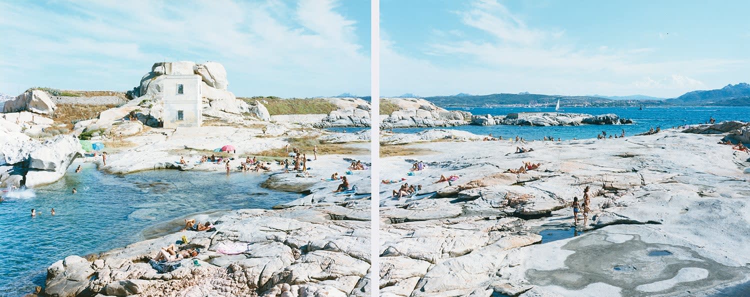 Massimo Vitali, Punta Tegge Diptych (#4775-4776), 2013