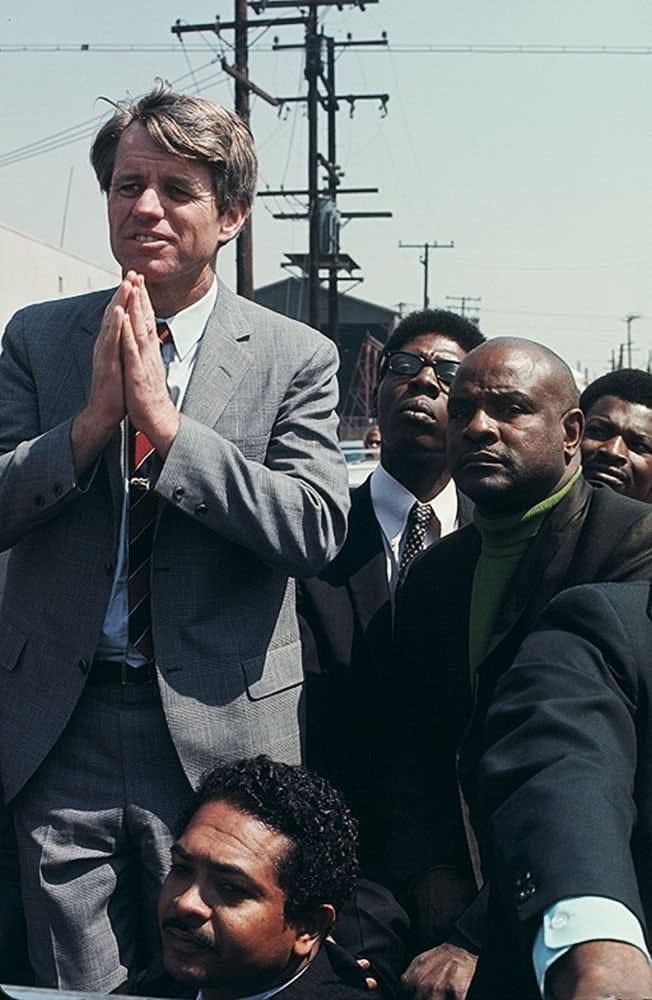 Howard L. Bingham, Bobby Kennedy on the Presidential Campaign, Watts, California, 1968