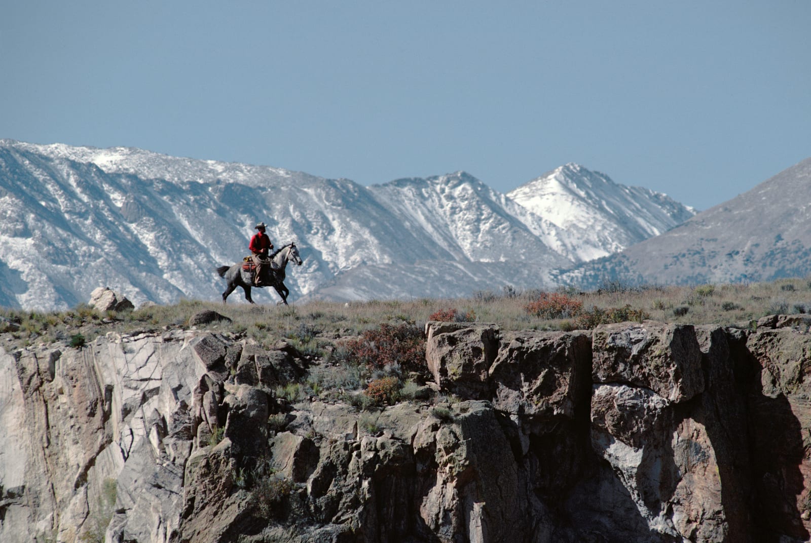 Norm Clasen, Salida Cliffs, Salida, CO, 1983