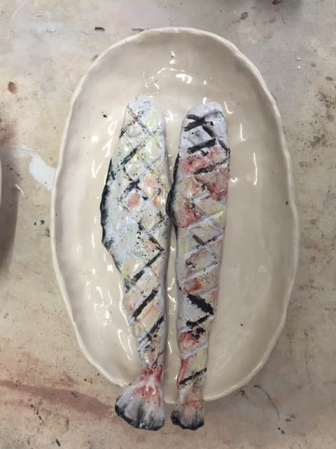 Calvin Marcus, Fish in Dish, 2016