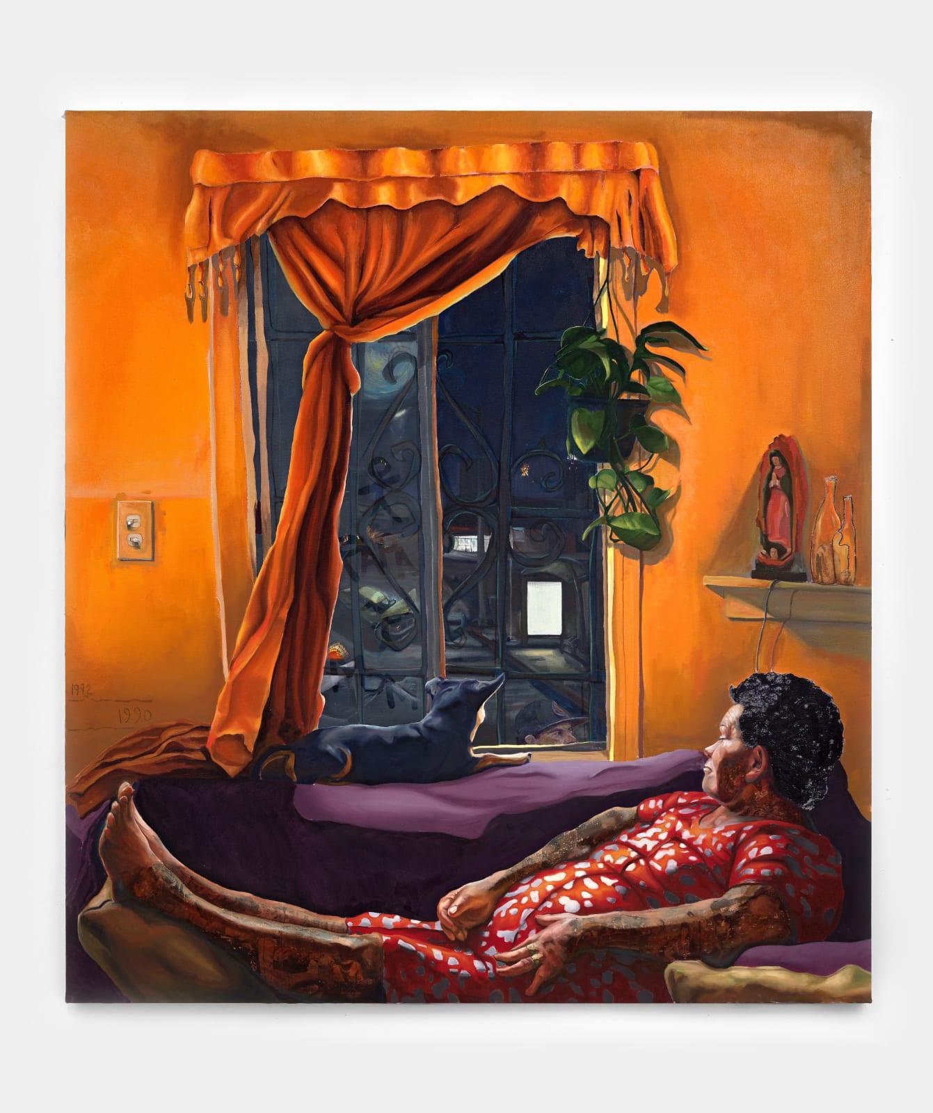 Elmer Guevara, Finally Calm in the Aftermath, 2022