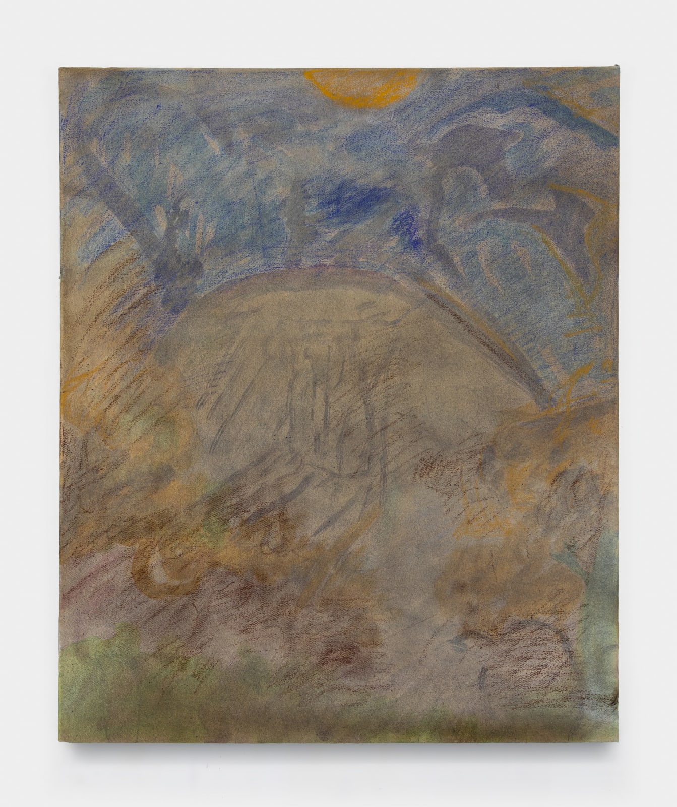 Eric Dwight Hancock, Mountain Outside of the Casino, 2024