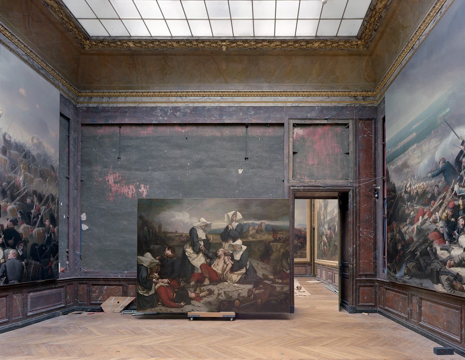 Robert Polidori, Salle de Crimée Sud, (98) ANR.02.035, Salles de l'Afrique, Aile du Nord - 1er étage, Versailles, 2005