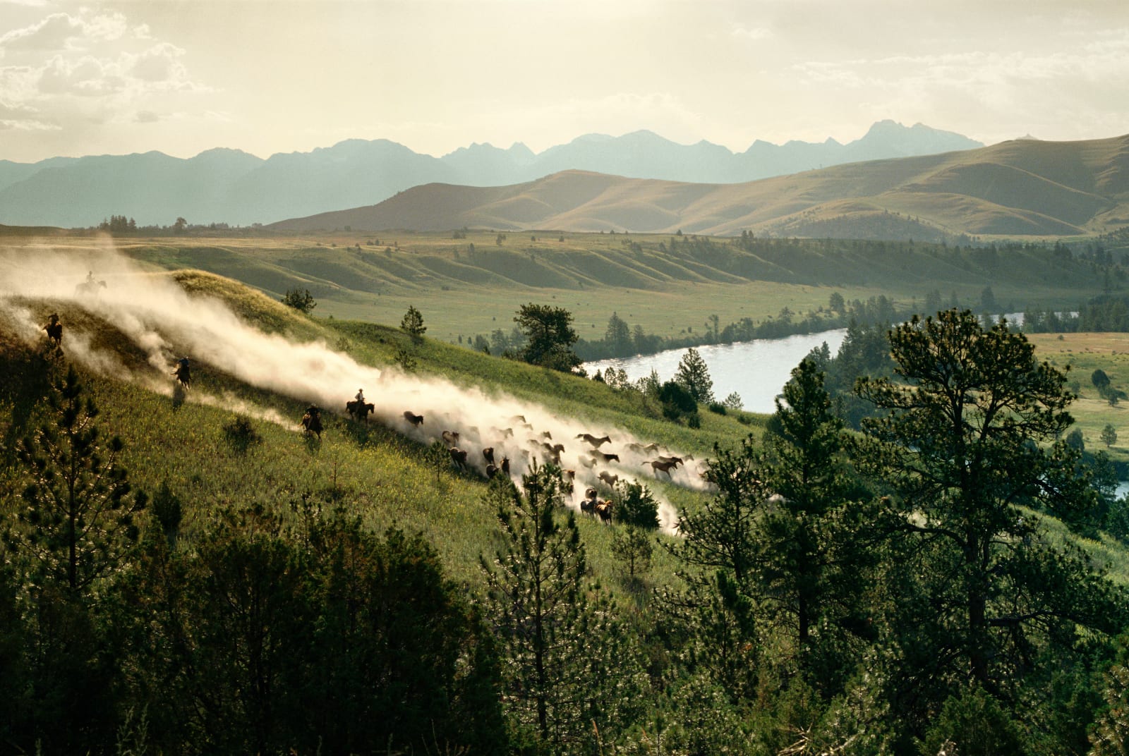 Norm Clasen, Mission Ridge, Perma, MT, 1988