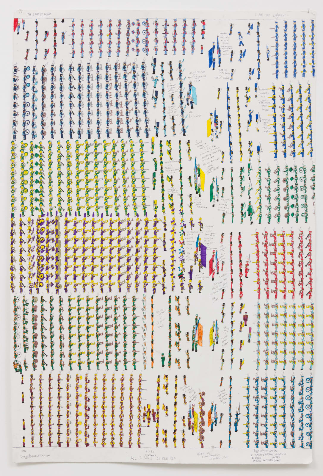 Dapper Bruce Lafitte, T.D.B.C. Presents All I Need Is One Pen, 2017