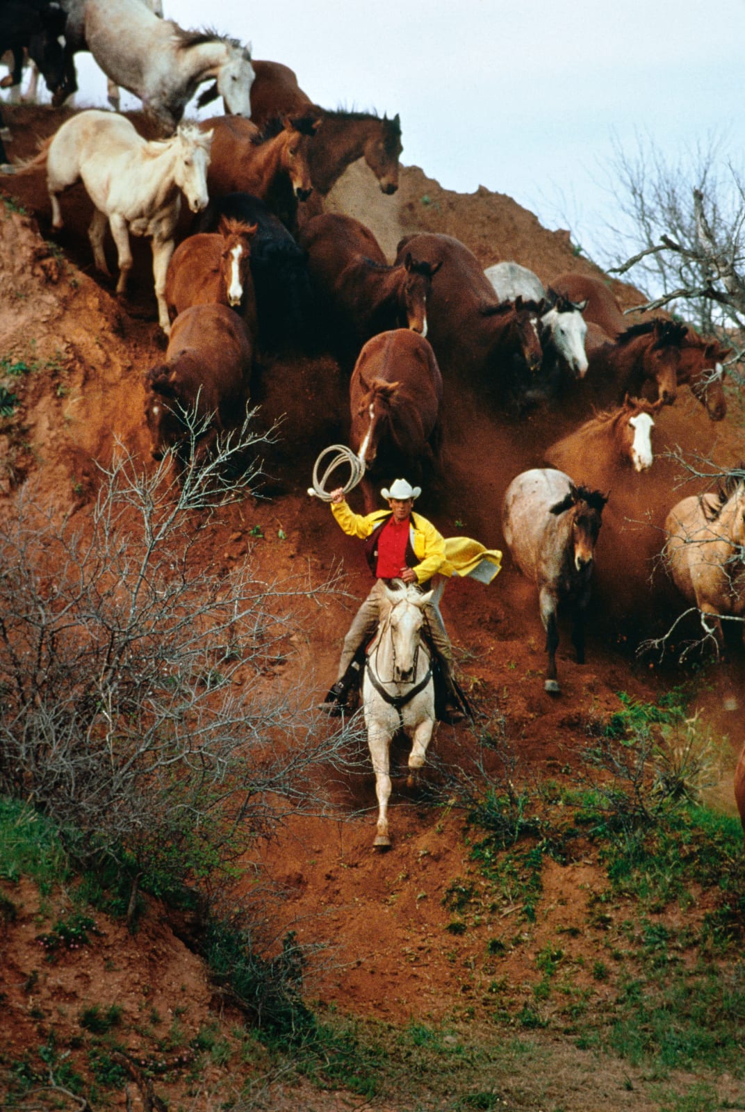 Norm Clasen, Red Hill Run, Seymour, TX, 1987