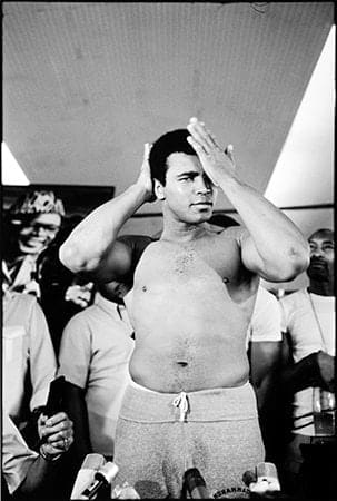 Howard L. Bingham, Ali, Zaire #BW21, 1974