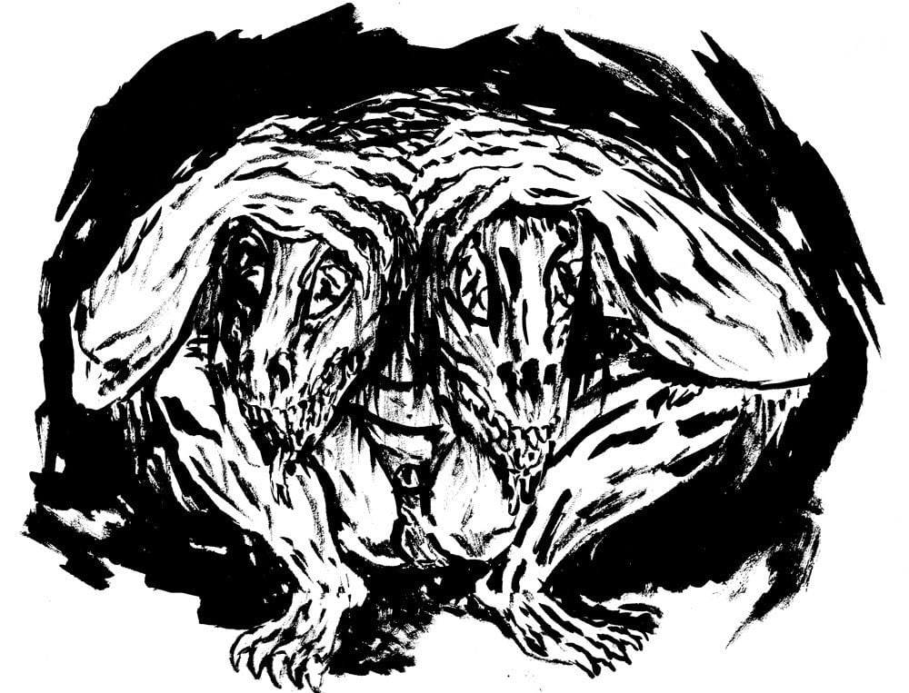 Mat Brinkman, 2 Heads What To Do, 2009