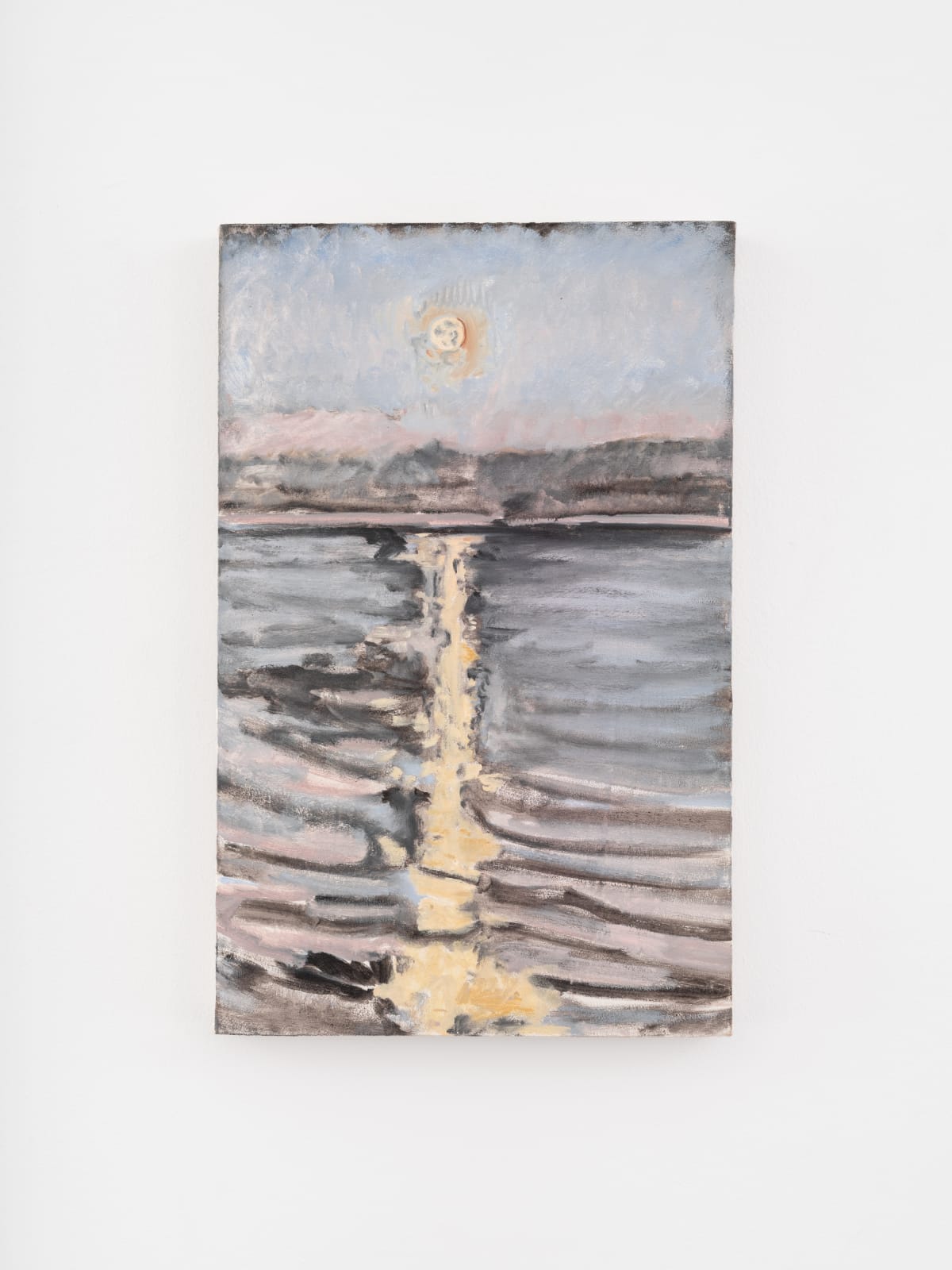 Shanna Waddell, s/heness study of june strawberry moonset, 2021