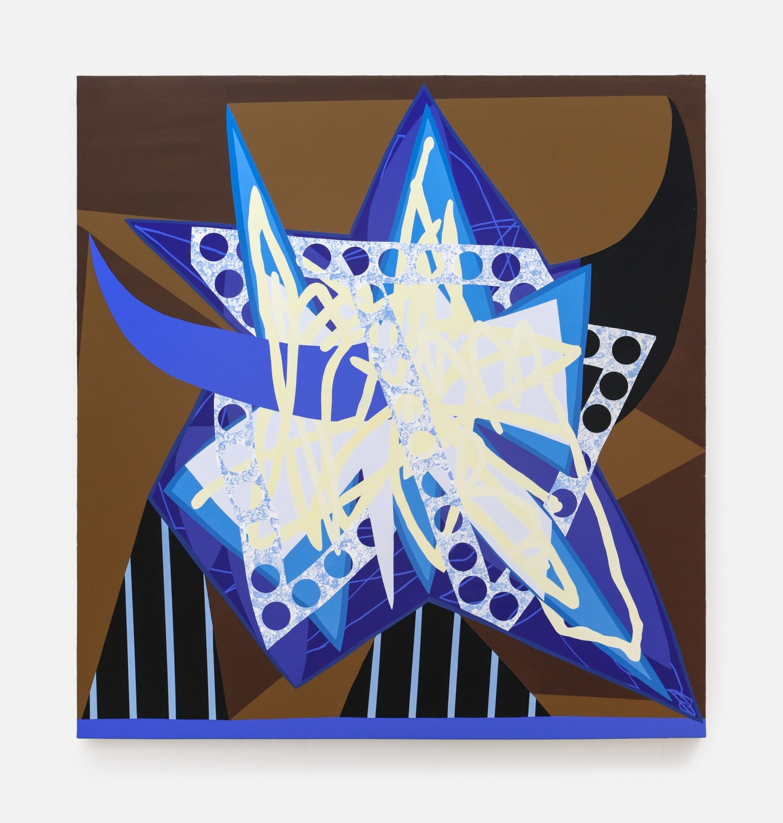 Jonathan Casella, (Blue Sentinel) Inevitable Star; Hooked Horn Spear, 2025