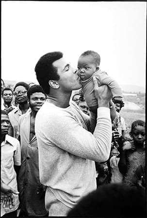 Howard L. Bingham, Ali, Zaire #BW20, 1974