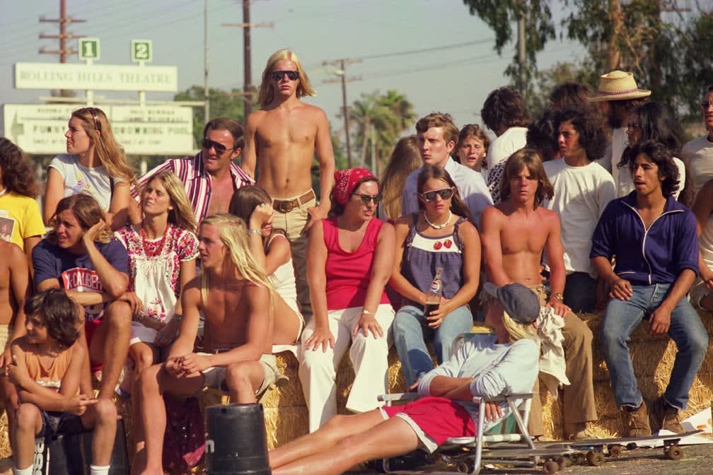 Hugh Holland, Skate Contest Spectators, Torrance (No. 62), 1975