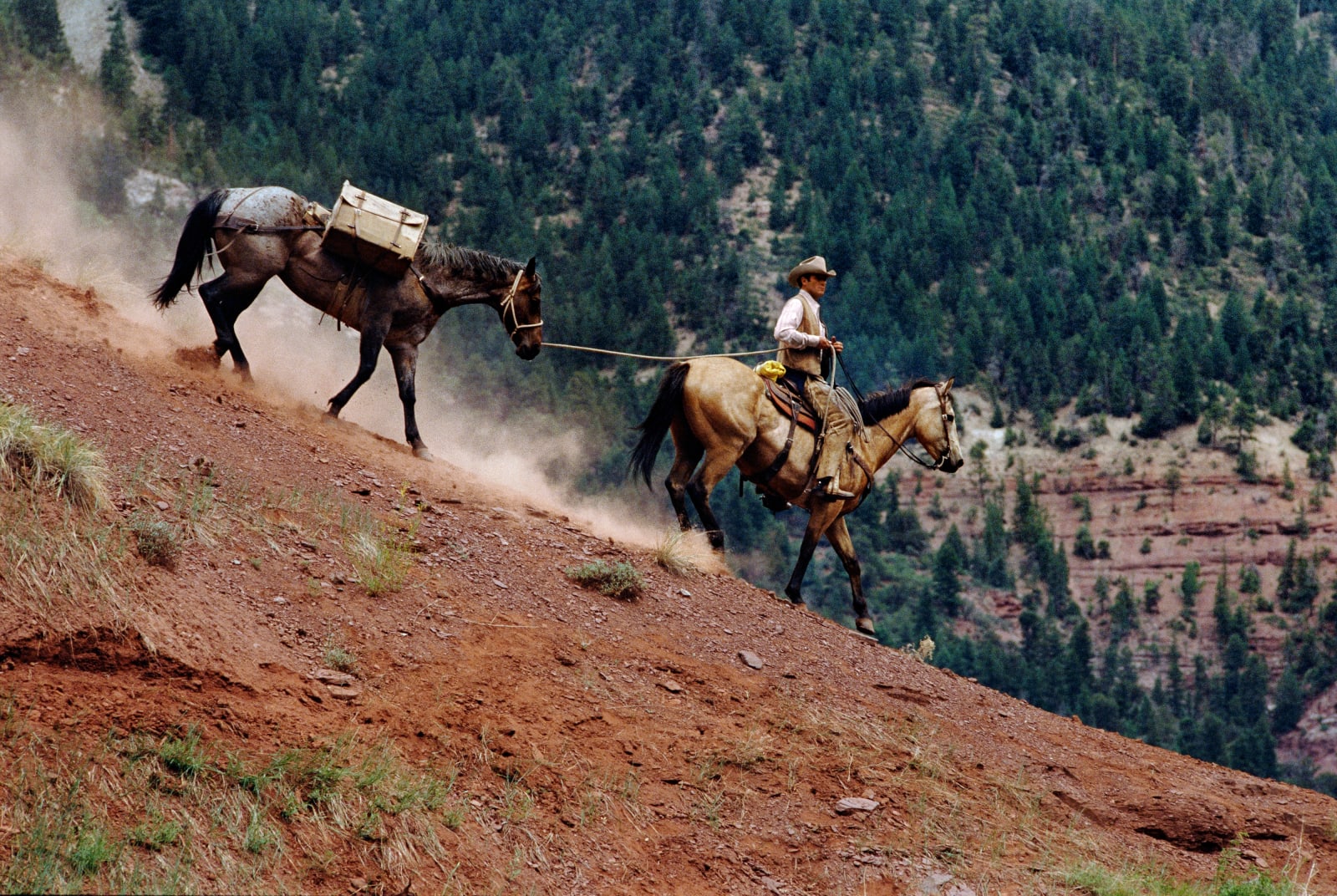 Norm Clasen, Heading Home, St. George, UT, 1985