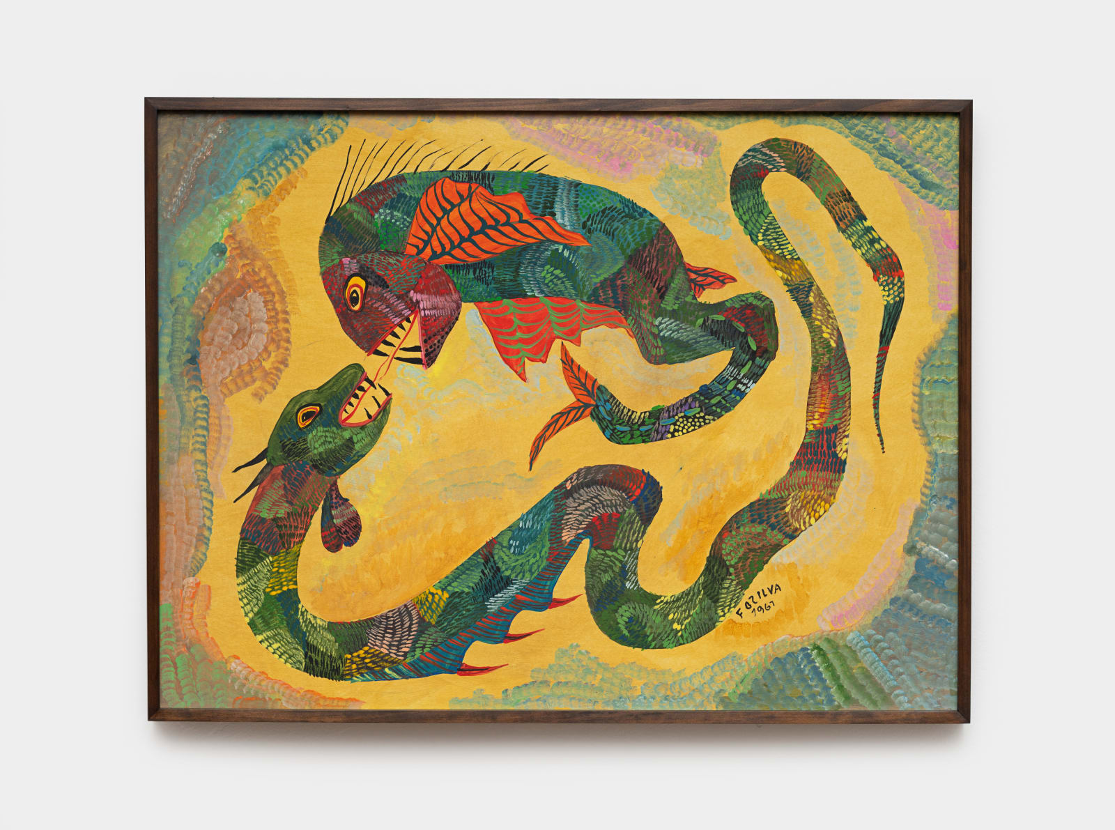 Chico da Silva (Francisco Domingos da Silva), Sem título, 1967