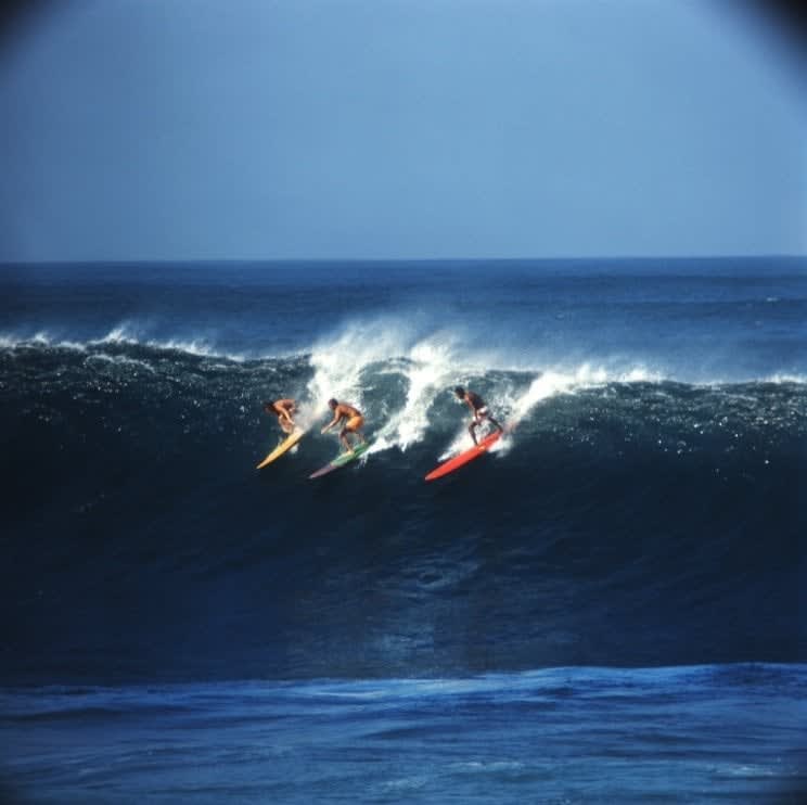 LeRoy Grannis, Waimea Bay (No. 61), 1968