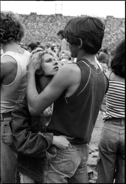 Joseph Szabo, Rolling Stones Fans No. 16, JFK Stadium, Philadelphia, 1978