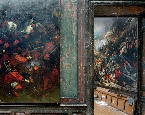 Robert Polidori, Salle de Crimée Sud, (99) ANR.02.036, Salles de l'Afrique, Aile du Nord- 1er étage, Versailles, 2007