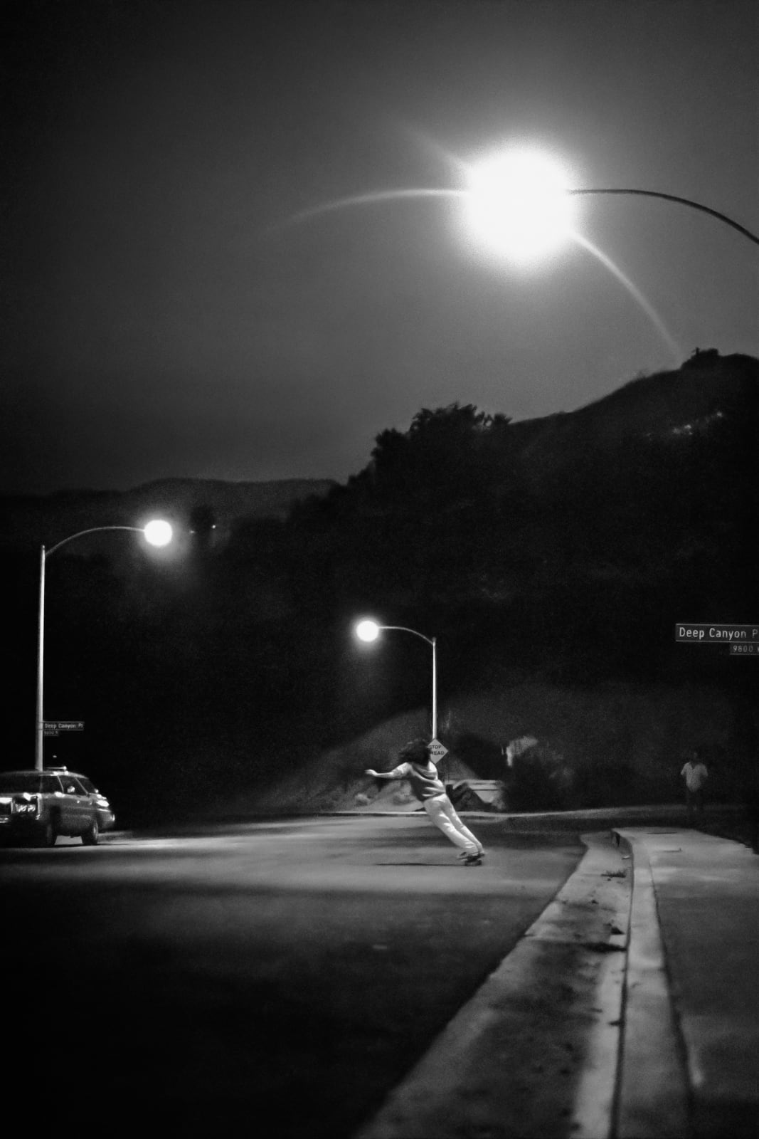 Hugh Holland, Deep Canyon Drive, Beverly Glen, Los Angeles, CA, 1976