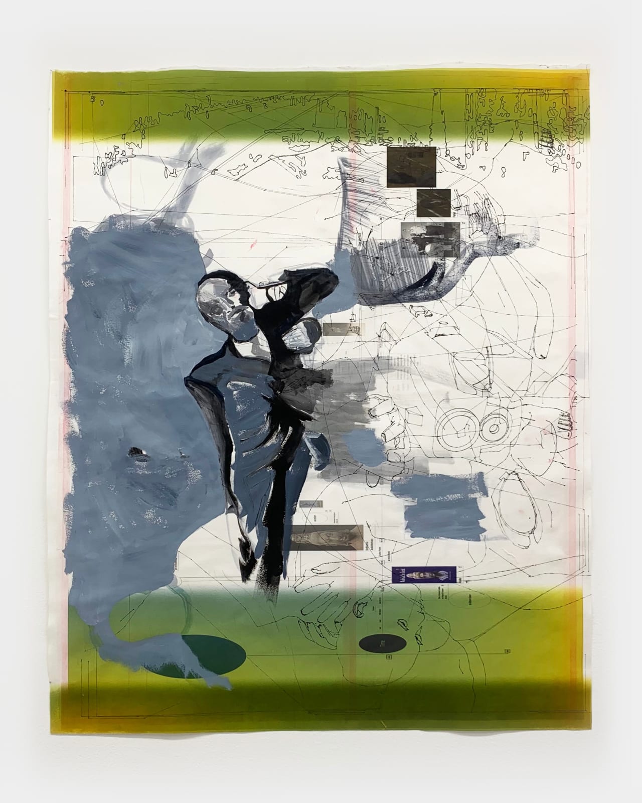 Andrew Ross, Left and Carried, 2022