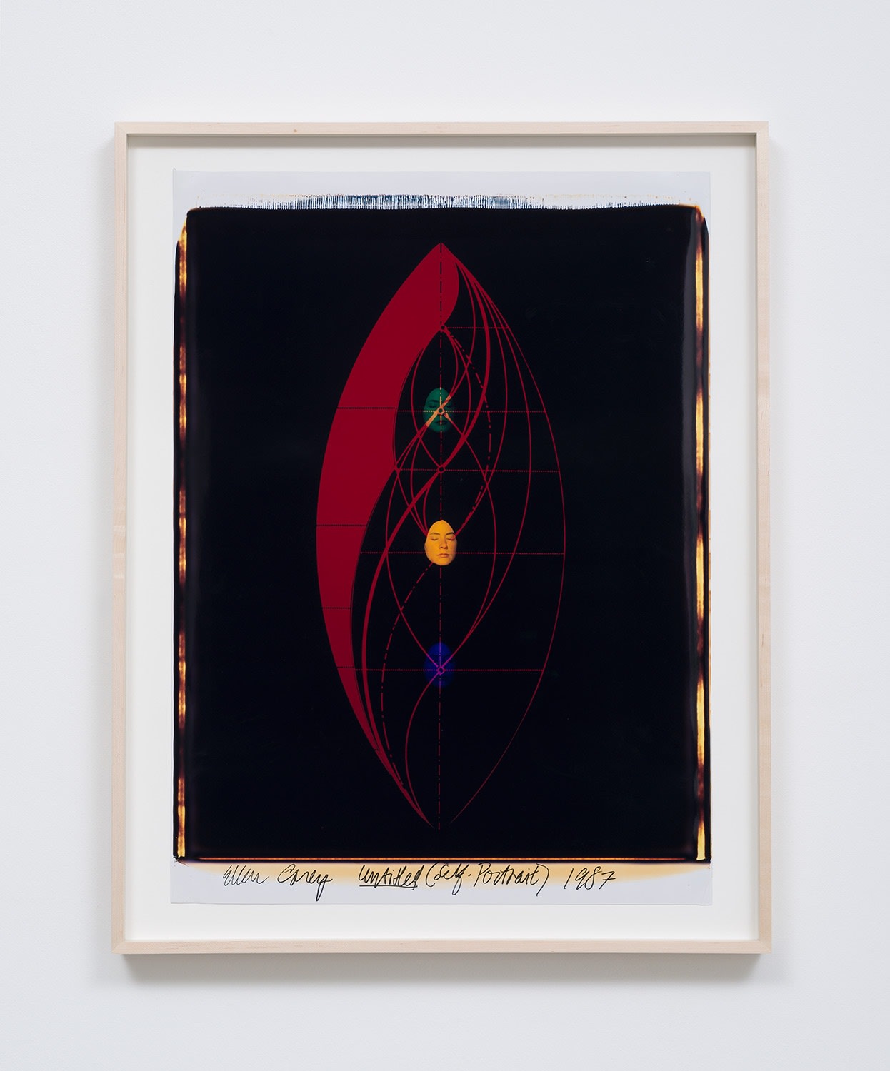 Ellen Carey, Self-Portrait, 1987