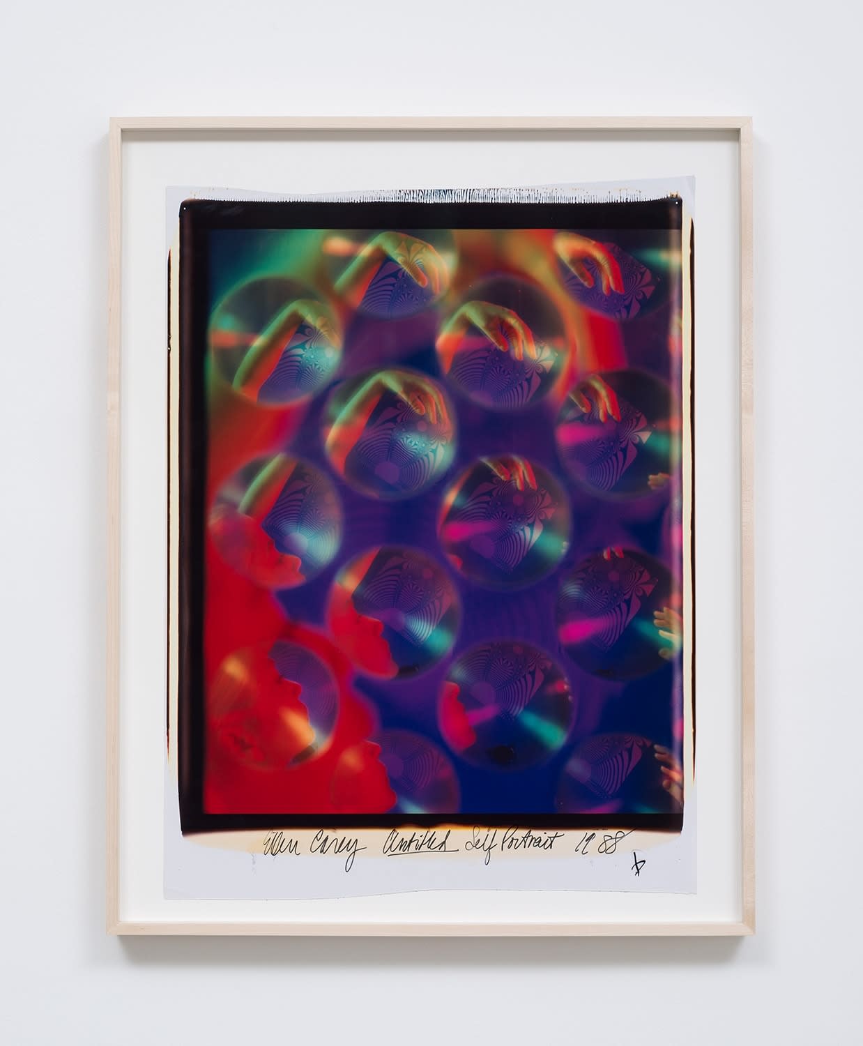 Ellen Carey, Self-Portrait, 1988