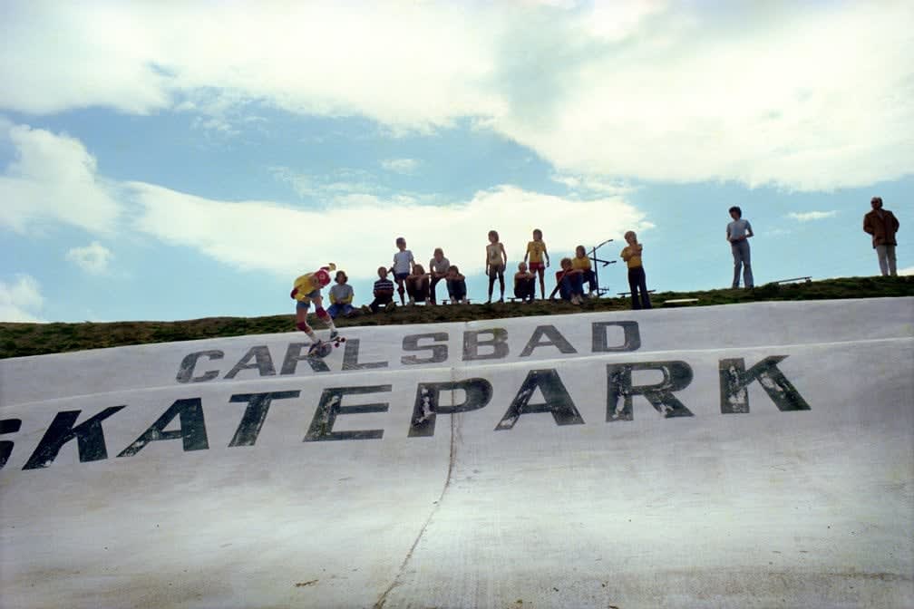 Hugh Holland, Carlsbad Skate Park (No. 65), January 1977