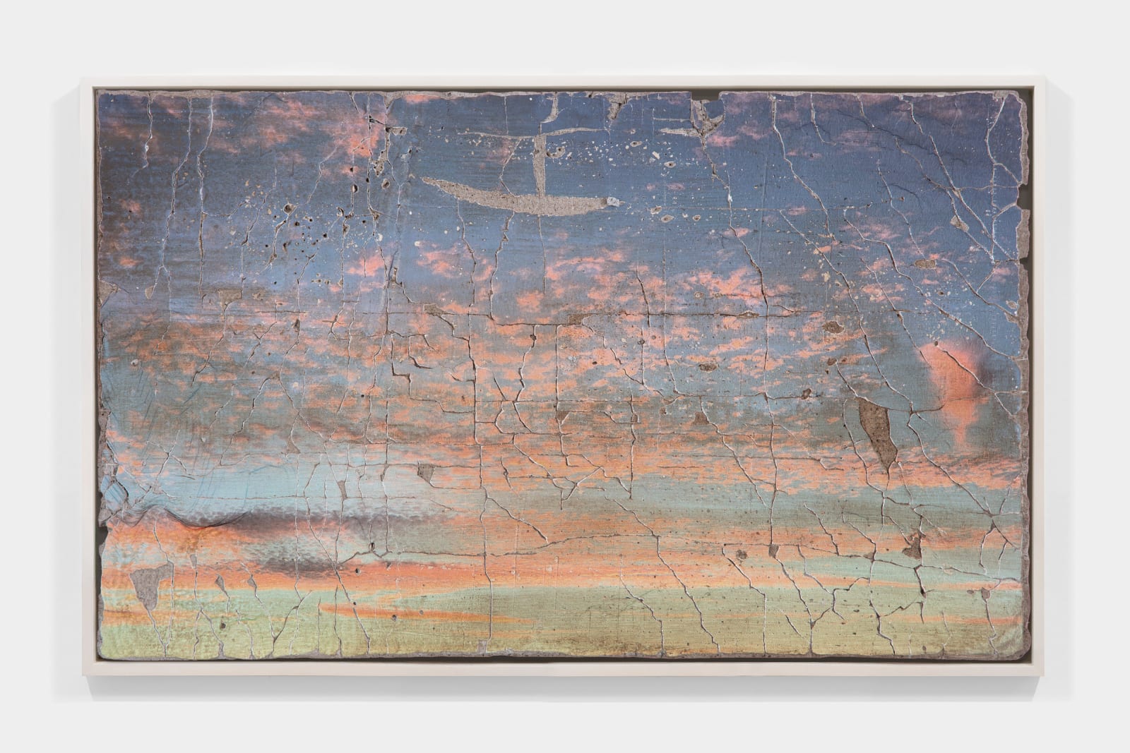 Matthew Brandt, January Sky XIX, 2025