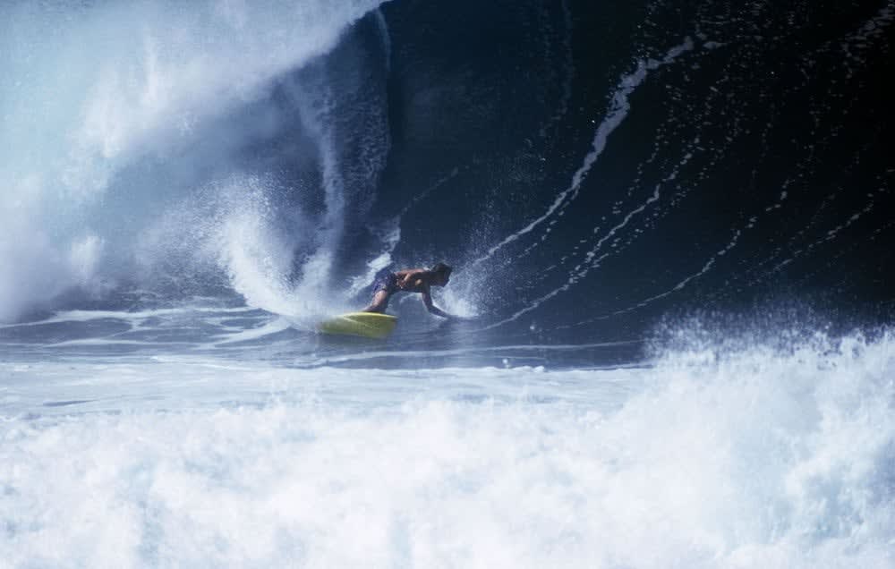 LeRoy Grannis, Gerry Lopez, Pipeline, 1973