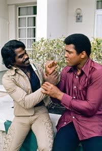 Howard L. Bingham, James Brown and Muhammad Ali, Zaire #C18, 1974