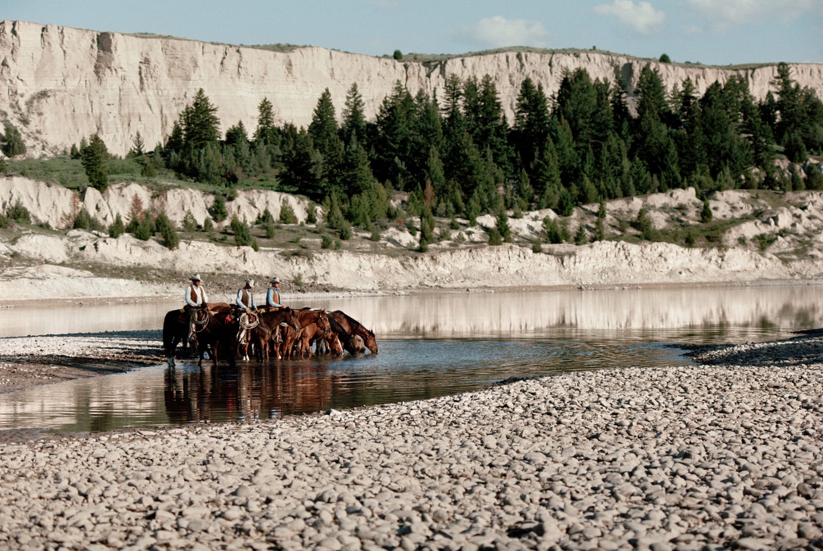 Norm Clasen, River Rest, Polson, MT, 1987