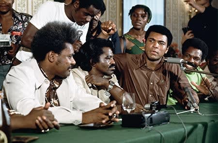 Howard L. Bingham, Don King, James Brown and Ali, Zaire #C17, 1974