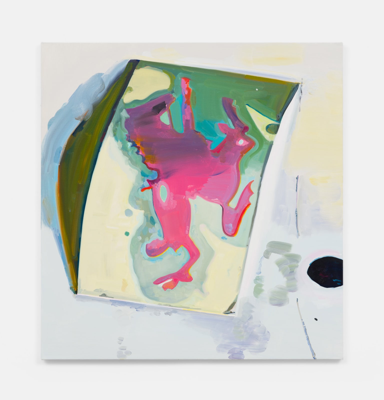 Chase Wilson, Americana Extravaganzoid: Table Edge World of False Empire: Window Time Thoughts of the Center Game of Spirit: Seeing Into the Negative (2a-Cowboy/Wyoming Freedom Emblem), 2021