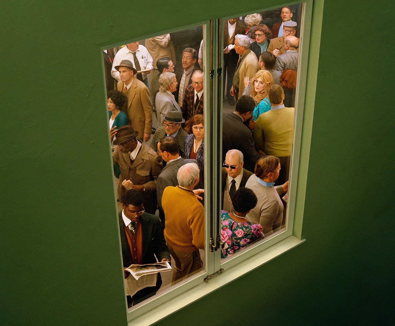 Alex Prager, Crowd #5 (Washington Square West), 2013